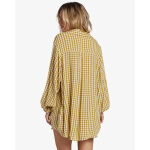 Billabong Swell Long Sleeve Button Down Shirt | NWT | Green Envy | Size S